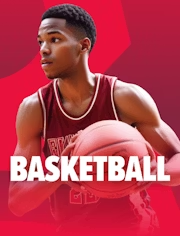 Basketball sport banner